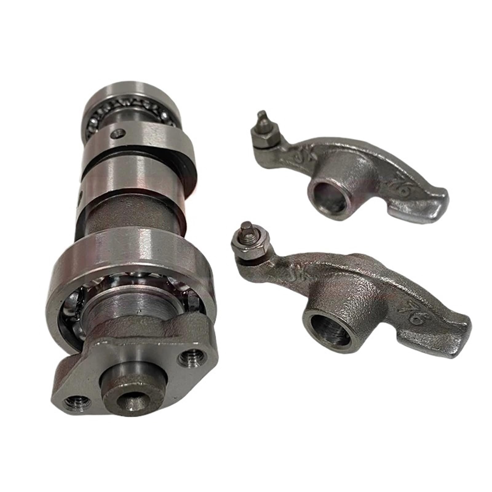 Rocker Arms Lifters Kit Fit for Honda CBR125 CBR 125 2004-2014 14100-KPP-860 14431-KGH-900 Motorcycle Engine Parts Camshaft Cam Rocker Arm Kit Cap Plate Push Rod(One Set)