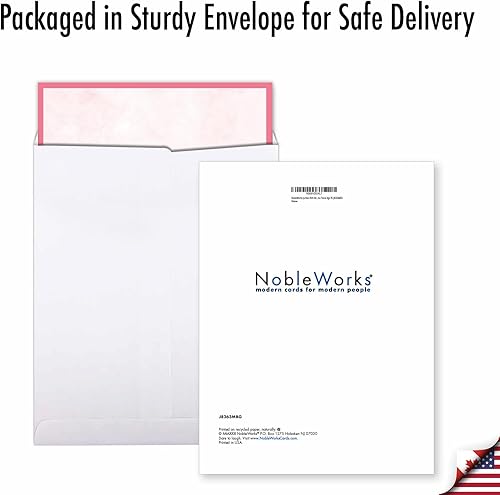 Miniatura 6 de NobleWorks Tarjeta de papel de cumpleaños jumbo 85th Milestone de 8.5 x 11 pulgadas con sobre (paquete de 1) grande Jumbo Floral Age 85 J8263MBG