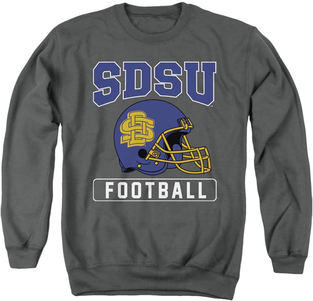 South Dakota State University Official Football Helmet Unisex Adult Crewneck Sweatshirt