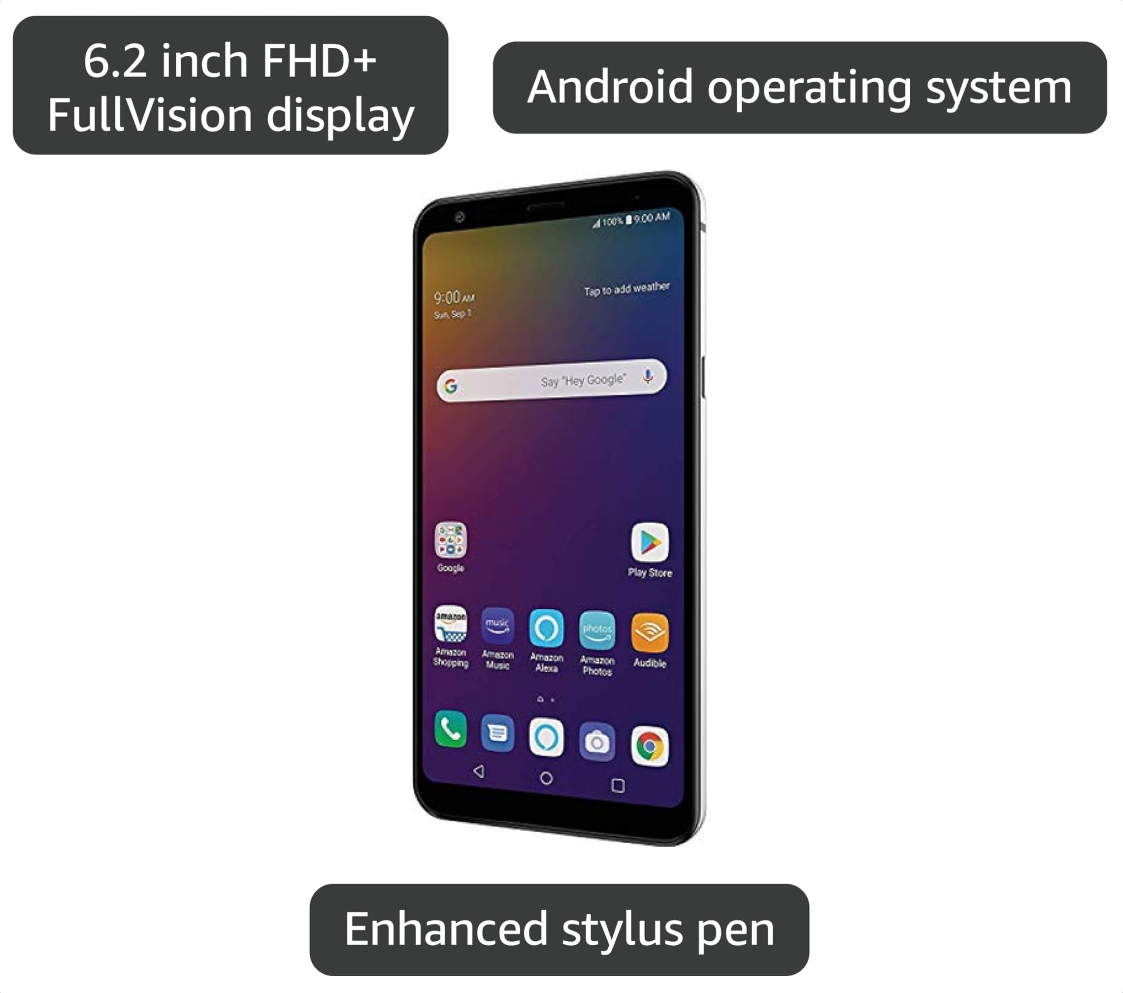 Amazon.com: LG Stylo 5 LM-Q720 6.2