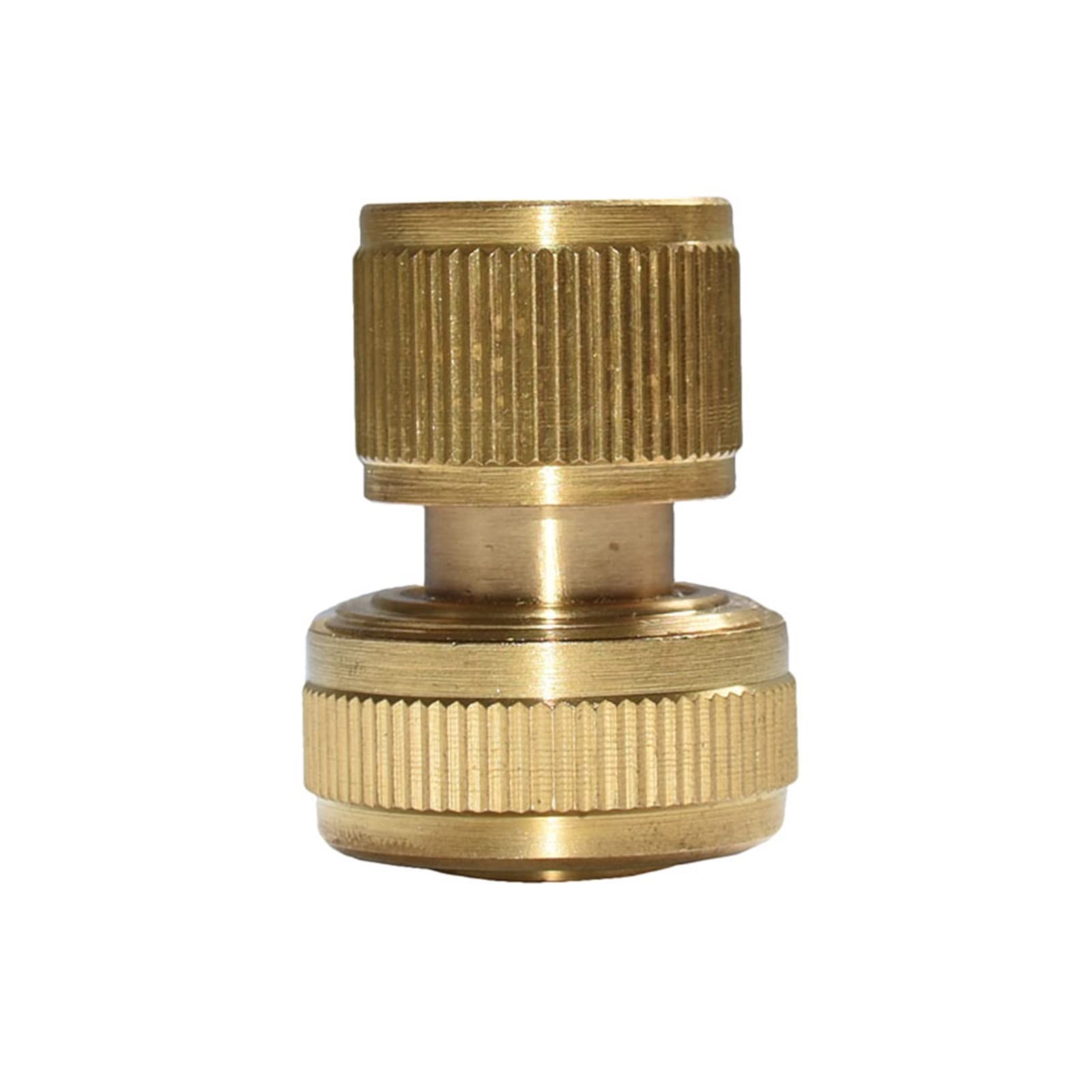 Conector de montaje Conector de manguera de latón 3/4 Manguera de jardín accesorios de latón Conector de grifo 20 mm Manguera con conector con conector de conexión de agua 5 piezas