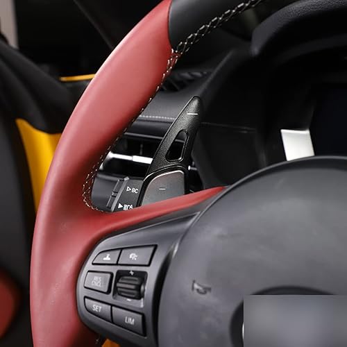 Miniatura 3 de Daeiclru Paleta de cambio de volante para Toyota Supra GR A90 A91 MK5 2019-2022, cubierta de aluminio para palanca de cambios extendida, accesorios