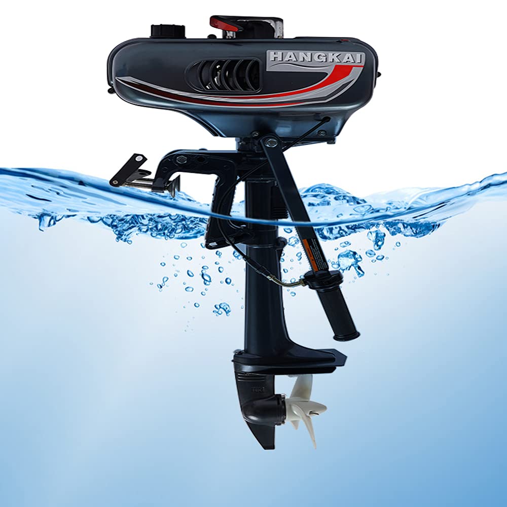 Motore fuoribordo a benzina 2 tempi 3,5 HP CDI Heavy Duty raffreddamento ad acqua