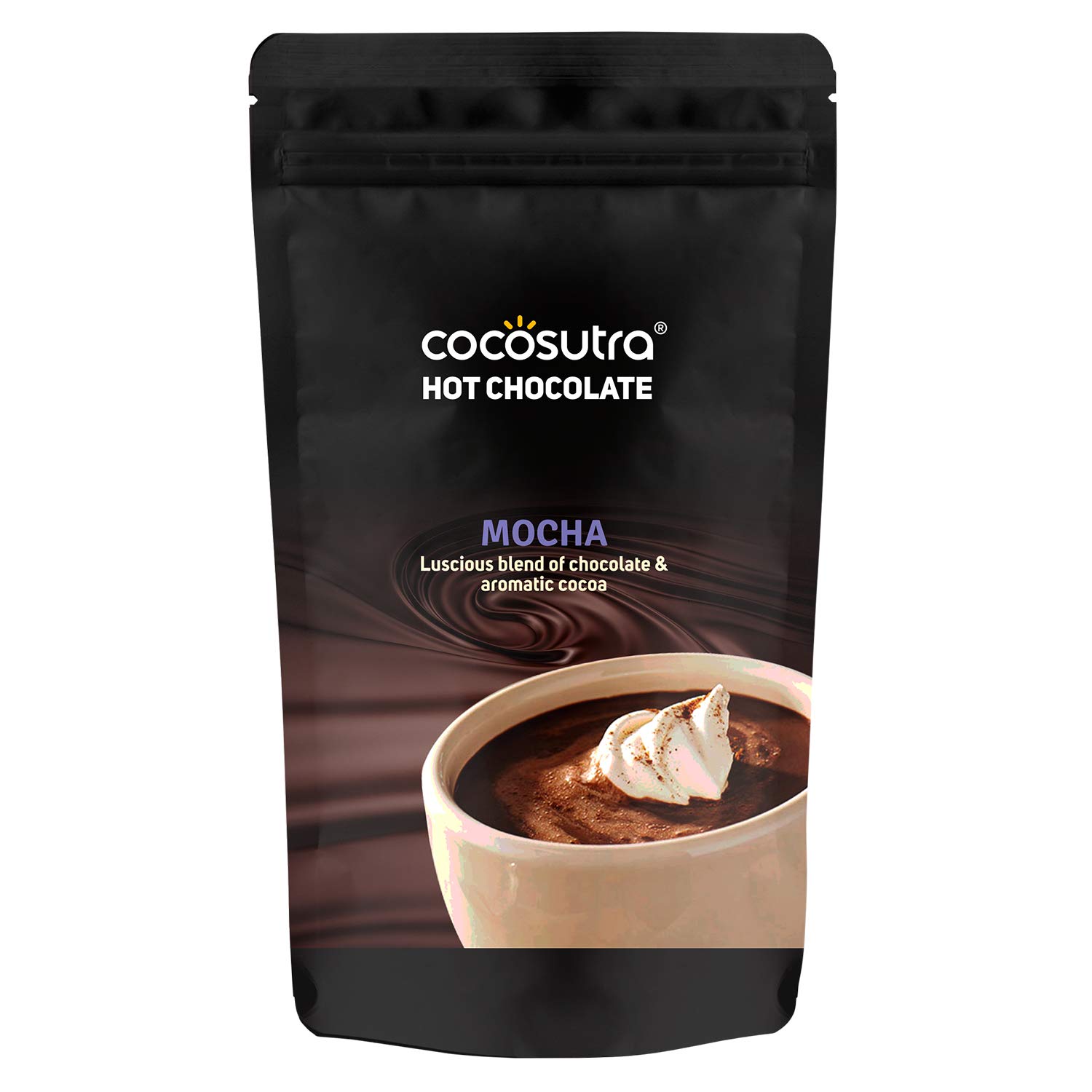 COCOSUTRA Mocha Hot Chocolate Mix | Enjoy hot or cold | 300 g | Vegan & Gluten Free Drinking Chocolate Powder | No Preservatives | Ready in 2 Minutes | Serves 15 Cups (B08QJTJMWL) Amazon Price History, Amazon Price Tracker