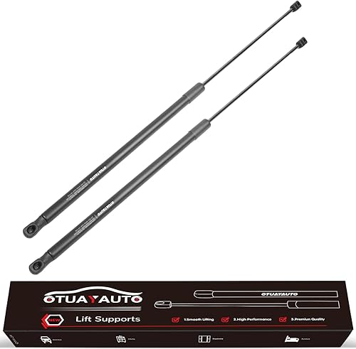 Miniatura 43 de OTUAYAUTO Puntales de amortiguador de cofre delantero, puntales de elevación de resorte de gas de repuesto para Dodge Ram 1500 2500 3500 4500 5500