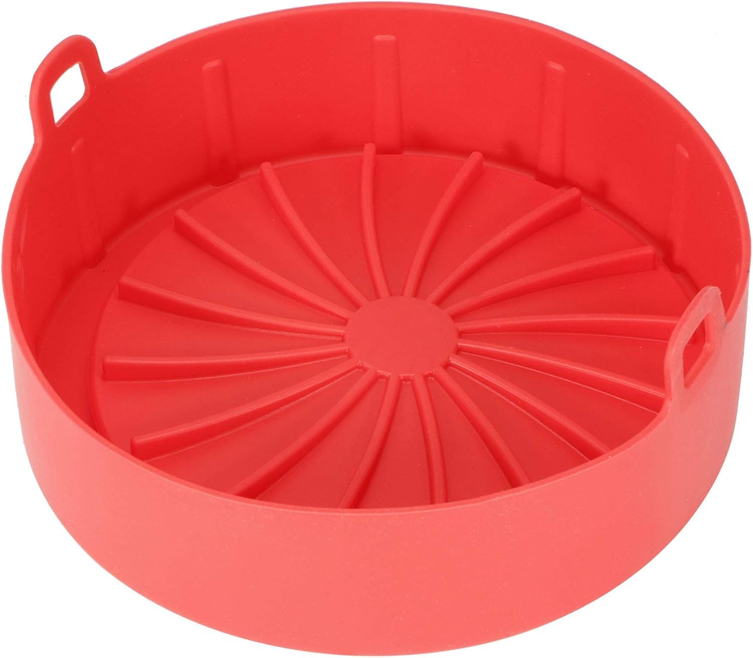 Silikonowa mata do pieczenia, wielokrotnego użytku, nieprzywierająca mata do ciasta i chleba, wkładka do kosza frytkownicy powietrznej do grillowania, gotowania i pieczenia, 1 opakowanie