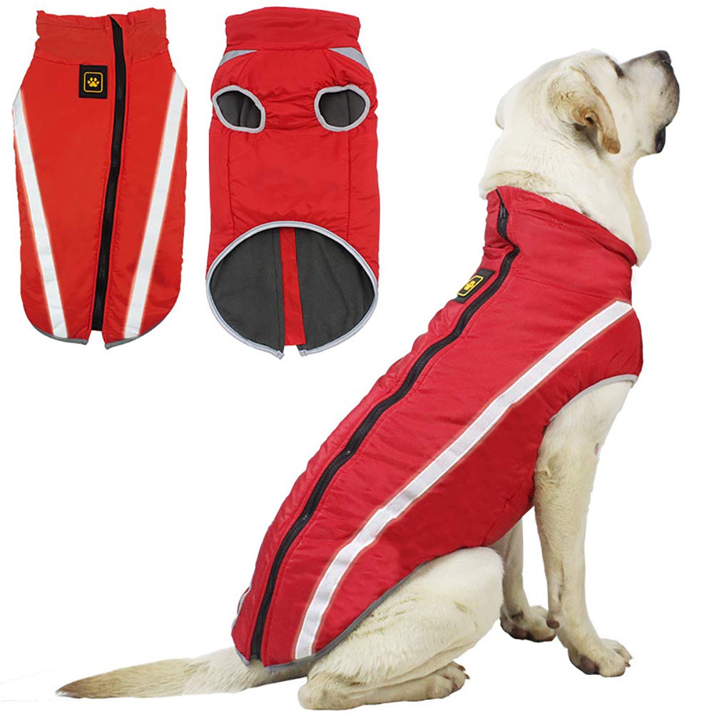 Manteau imperméable pour chien idéal pour les promenades d'hiver sous la pluie