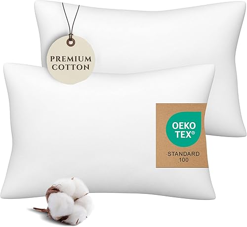 Miniatura 7 de Pobibaby - Paquete de 2 fundas de almohada de alta calidad para niños pequeños de 13 x 18 pulgadas - Tejido de jersey ultrasuave - Almohada