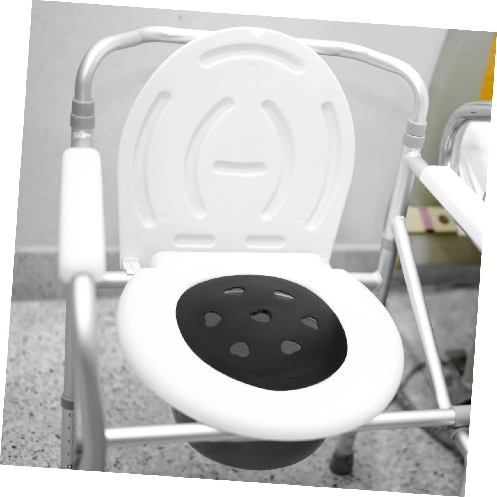 Orinal Portátil de Plástico con Tapa para Adultos Mayores y Discapacitados