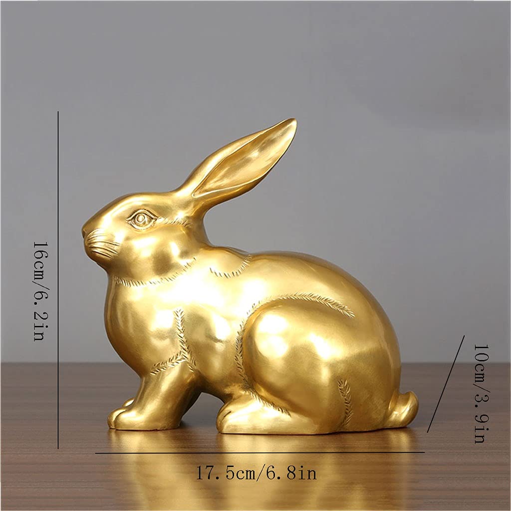 Dekoracja biurka czysta miedź królik ornamenty kreskówka królik zwierzę domowe królik uroczy królik zodiak królik maskotka miedziana rękodzieło prezent urodzinowy uchwyt biurowy dec