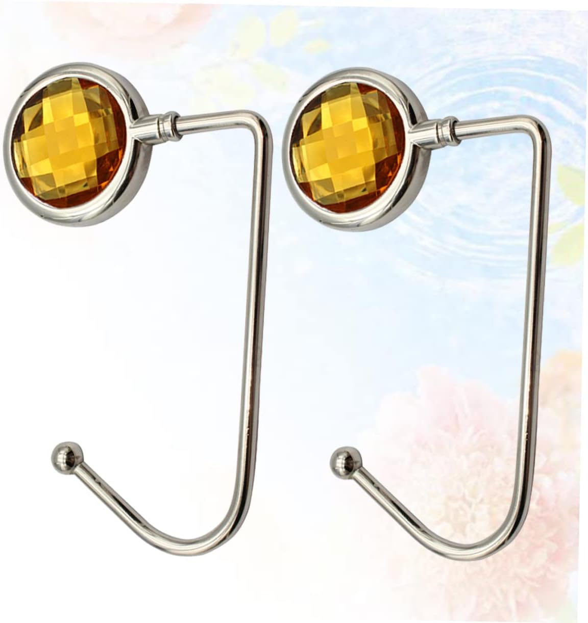 2pcs Handbag Hooks for Table Alloy Bag Hangers for Desk Creative Backpack Hook for Organizing Purses and Bags