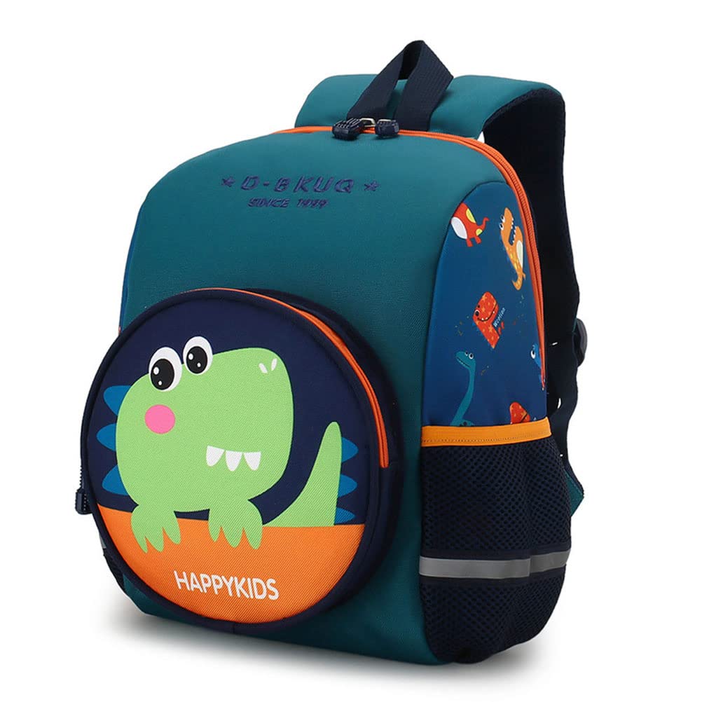 Toddler Backpack for Nursery Kids Children Dinosaur Backpack with Chest Strap Kindergarten School Bag Outdoor Rucksack for 3-6 Years Boys Girls