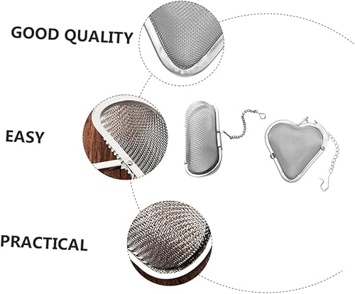 Miniatura 9 de 2pcs Stainless Steel Seasoning Ball Tea Infuser for Loose Tea Metal Tea Spice Ball Stainless Strainer Tea and Infuser Mesh Strainer Stainless Steel