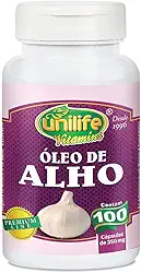 Óleo de alho - 100 cápsulas