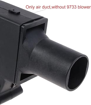 Hard 26mm/33mm Air Tubes Duct for 9733 Grilling Centrifugal Air Blower Cooling Fan Smokehouse Fan Air Tube Replacement