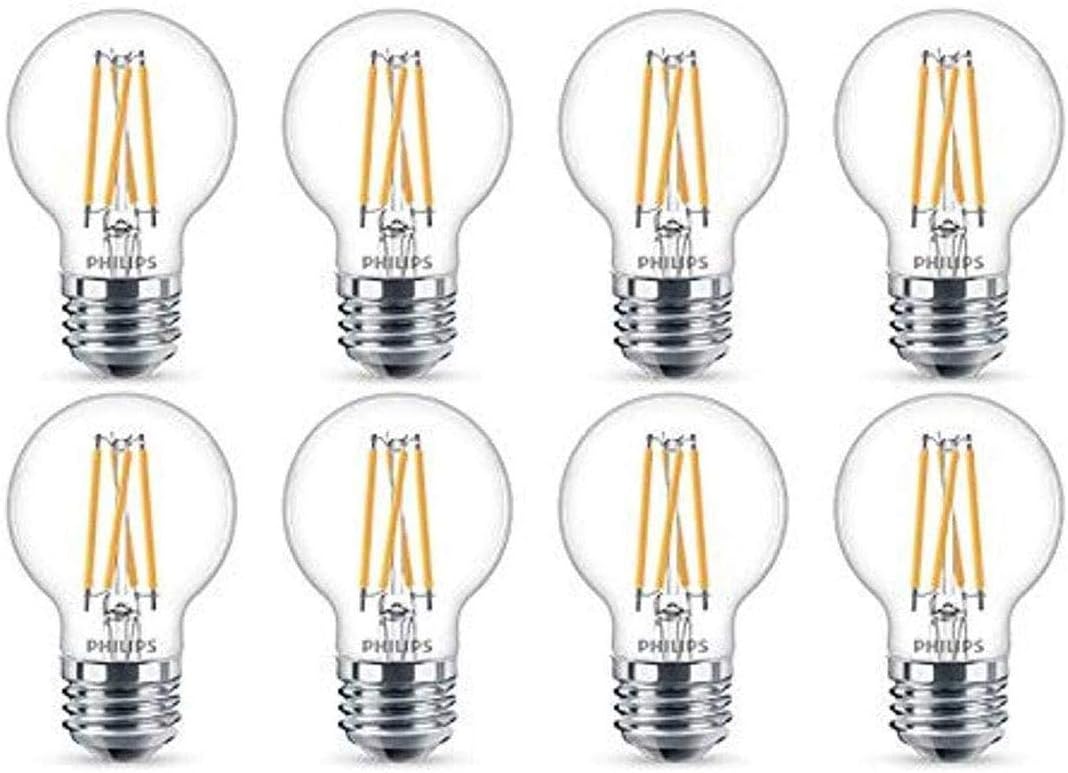 Up To 60% OFF Philips LED Flicker-Free Dimmable G16.5 Light Bulb, 250 Lumen, Soft White Light (2700K), 2.7W=25W, E12 Base, Title 20 Certified, 8-Pack Flash Sale Philips LED Flicker-Free Dimmable G16.5 Light Bulb, 250 Lumen, Soft White Light (2700K), 2.7W=25W, E12 Base, Title 20 Certified, 8-Pack