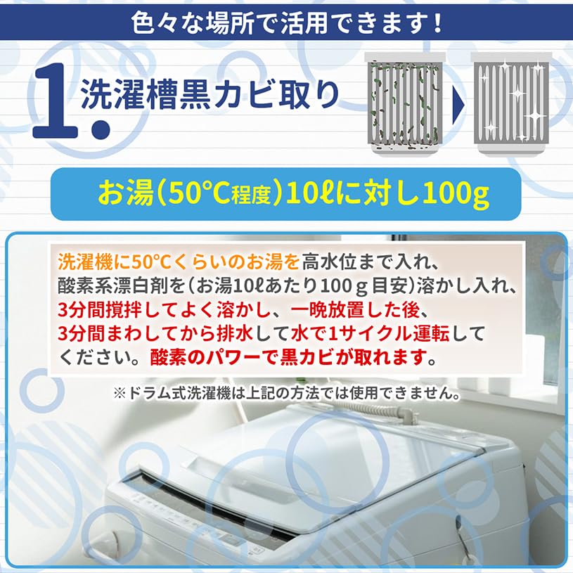 Amazon | NICHIGA(ニチガ) 酸素系漂白剤 24kg〈Oxygen bleach〉過炭酸