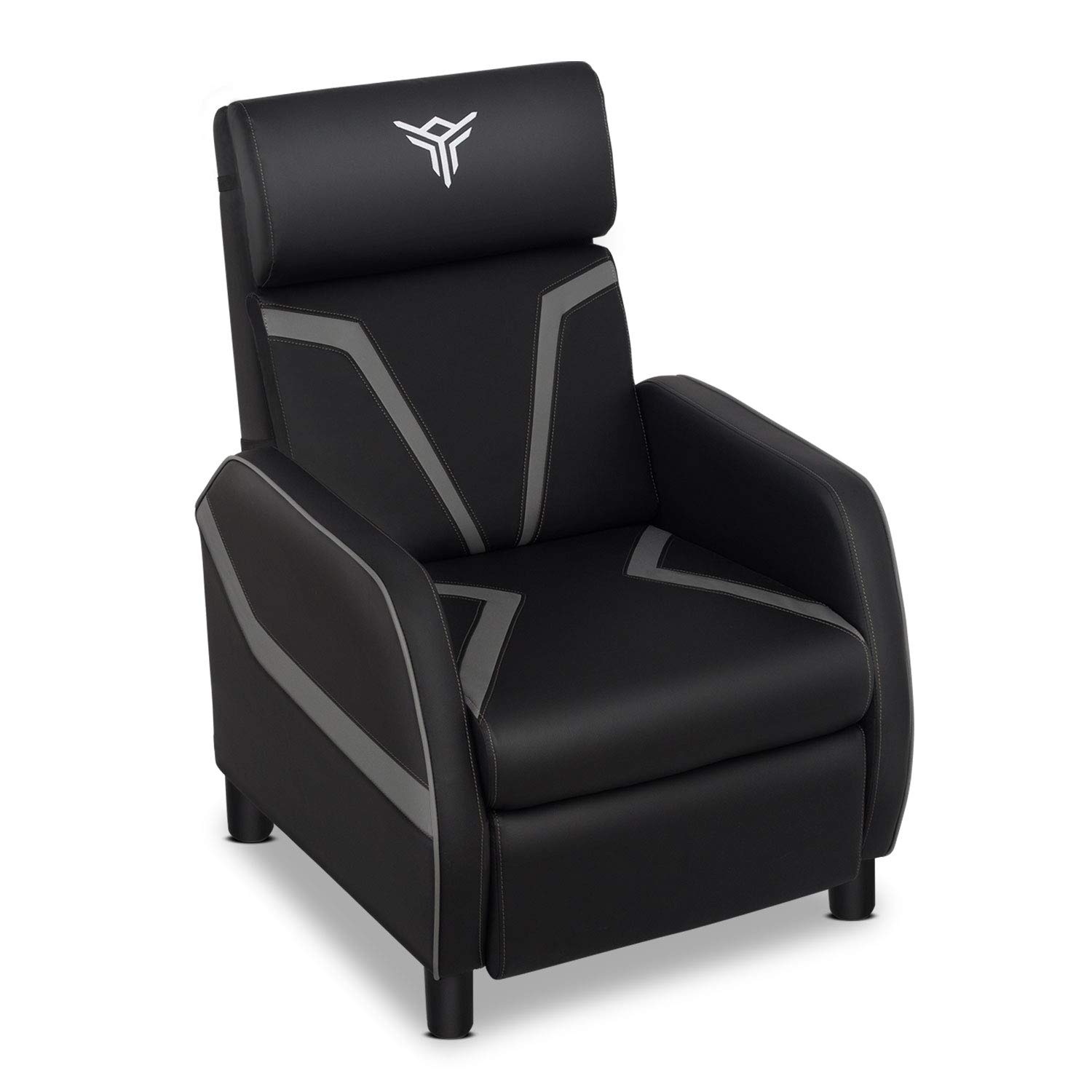 Buy Massage Gaming Recliner Chair with Footrest Racing Style, Single