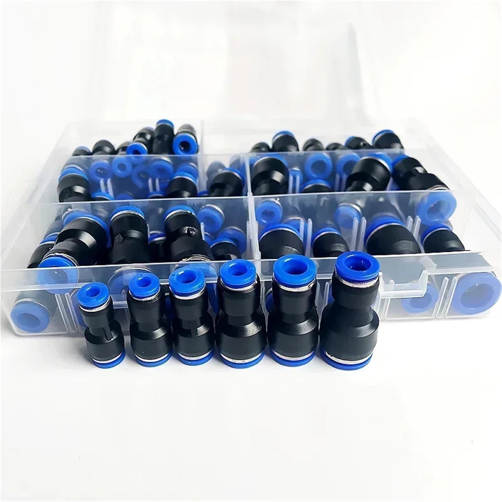 61-teiliges Pneumatik-Montageset, PG-Reduzierstück, Luftschlauch, schnell