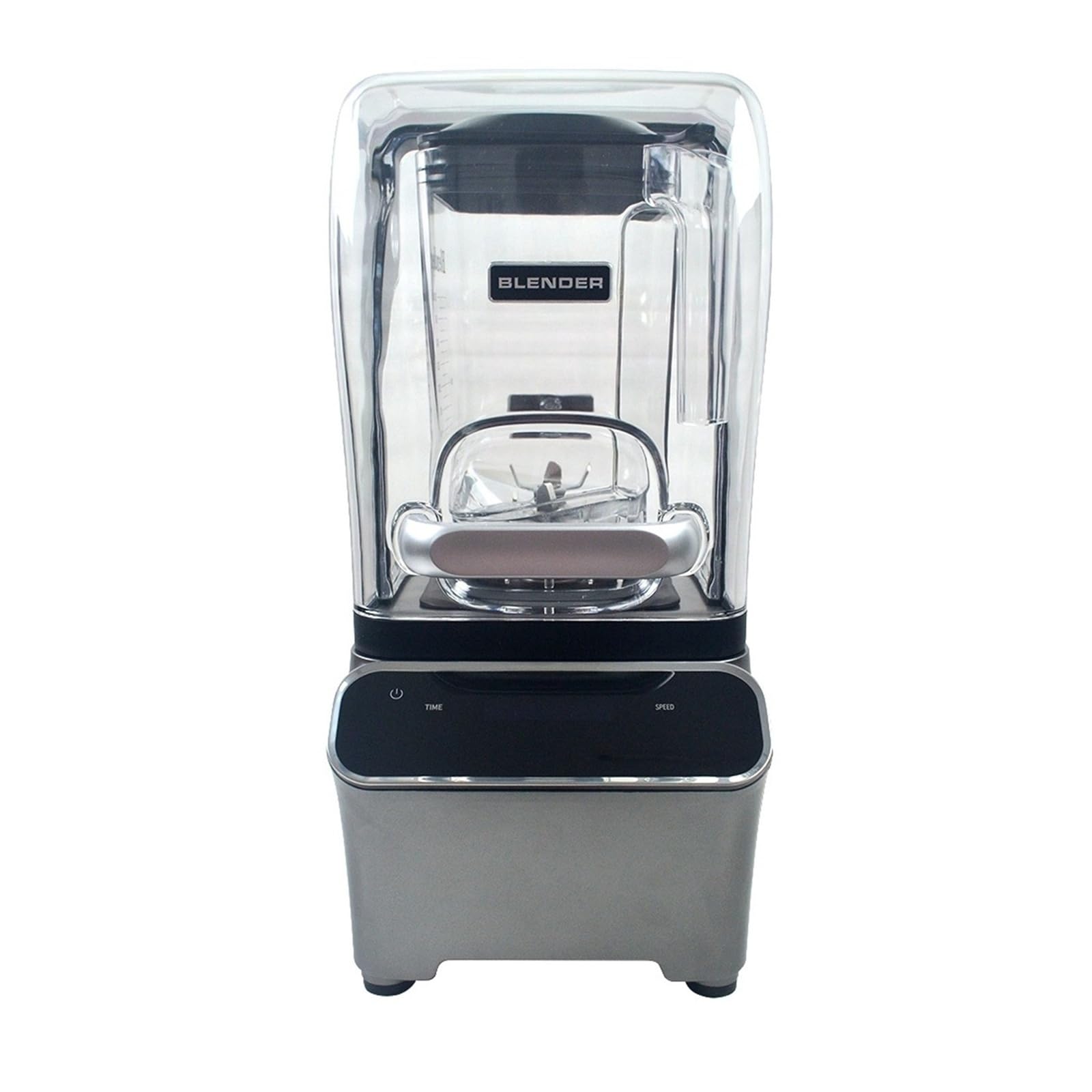 Komercyjny Robot Kuchenny Wall-Breaking Maker 1,8 L, Cichy Blender Do Owoców, Maszyny Slushie Z Kapturem Energiczne Mieszanie