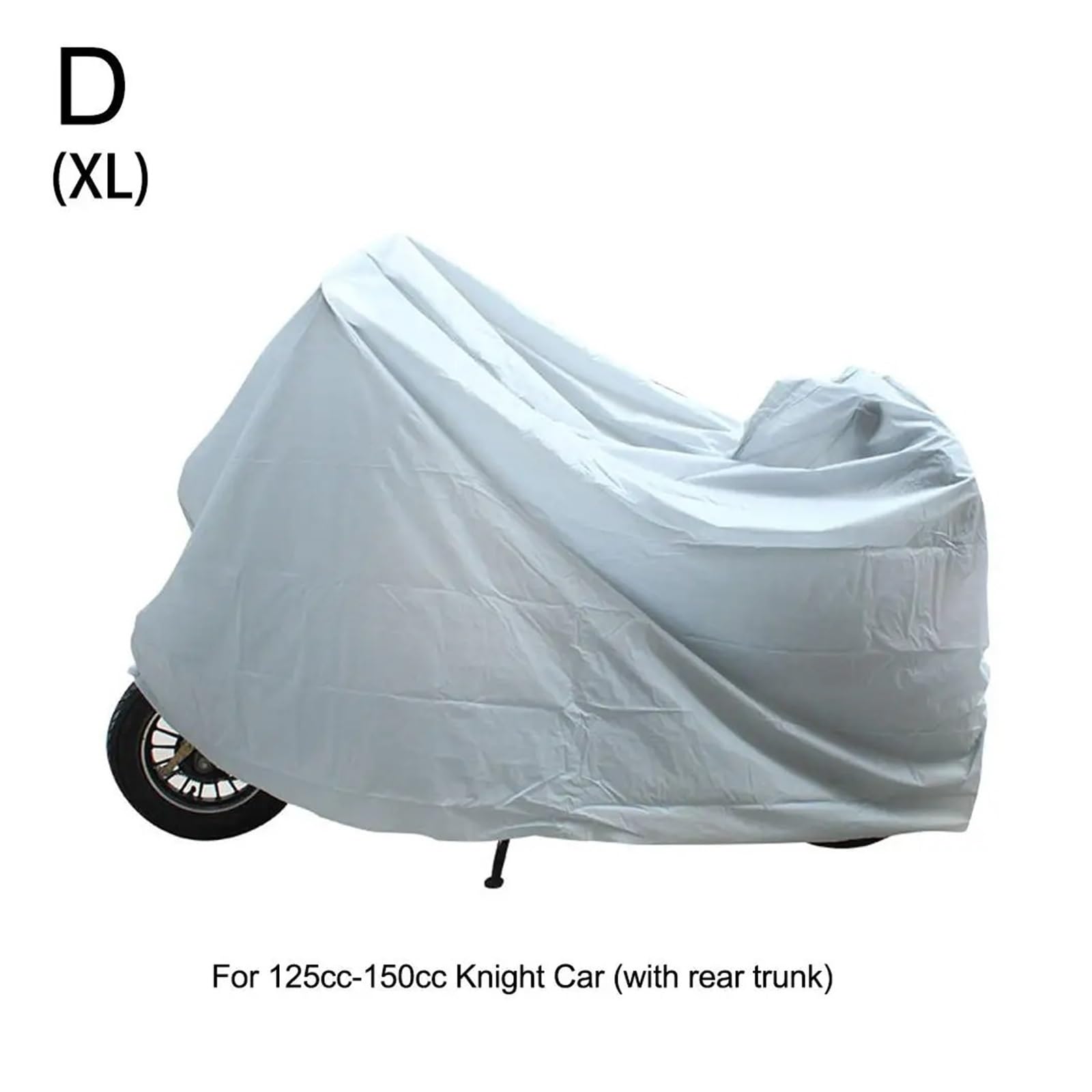 Funda para Motos para Ropa Motocicleta PEVA Protector Solar A Prueba Lluvia Una Sola Capa S/M/L/XL Accesorios Rayos para Aire Libre(S)