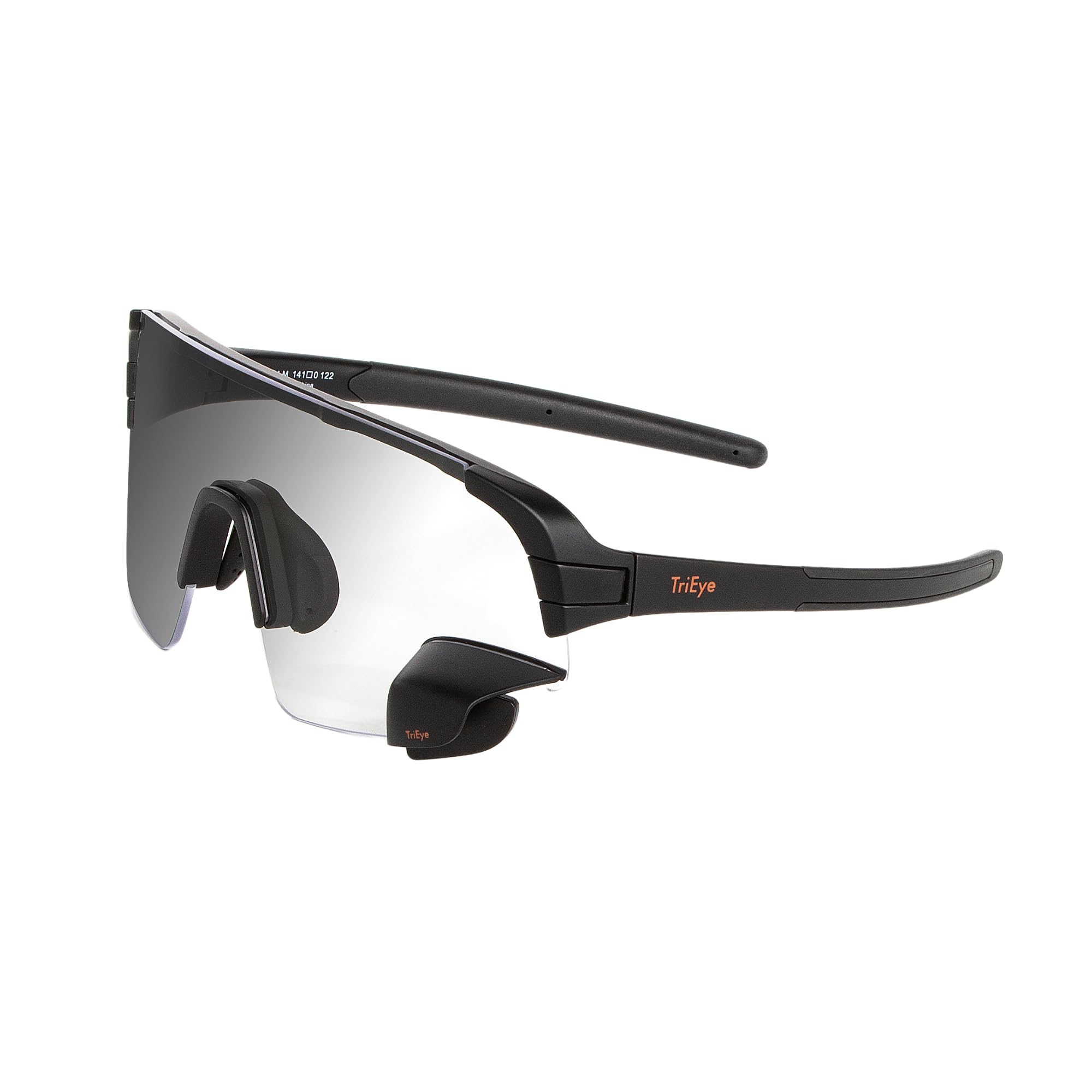 MOMES TriEye View Occhiali Nero S