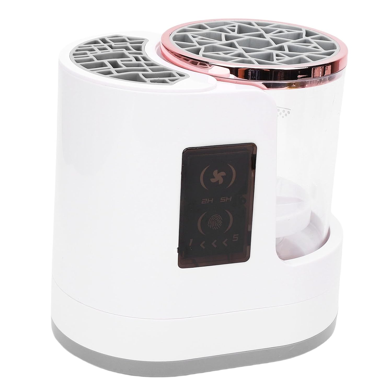 YUYTE 3 in 1 Electric Makeup Brush Cleaner and Dryer, Automatic Portable USB Makeup Brush Cleaning Machine with Holder, Fast Cleaner Tool for All Size Brushes Foundation, Eyeshadow, (White)