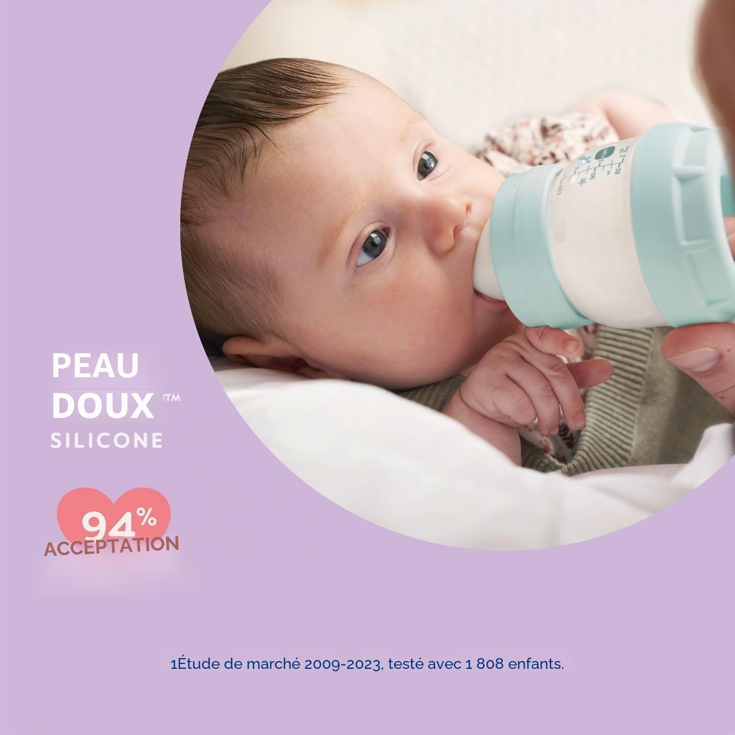 MAM Biberon Easy Start Lot de 8 biberons en formats de 130 ml, 160 ml et 260 ml, 1 sucette de démarrage nano, 4 tampons d'étanchéité, 1 bec extra doux et poignées, couleur rose, 730 g