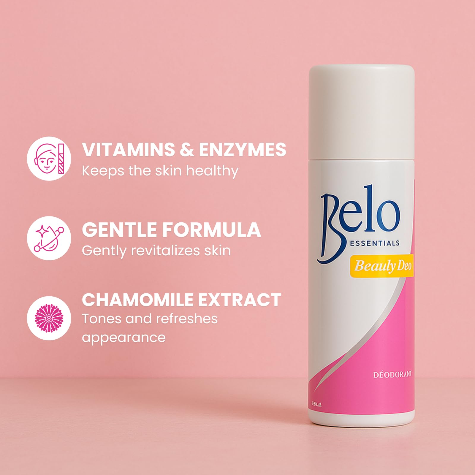 Amazon.com : 4 BELO ESSENTIALS BEAUTY DEO 40ml : Beauty & Personal