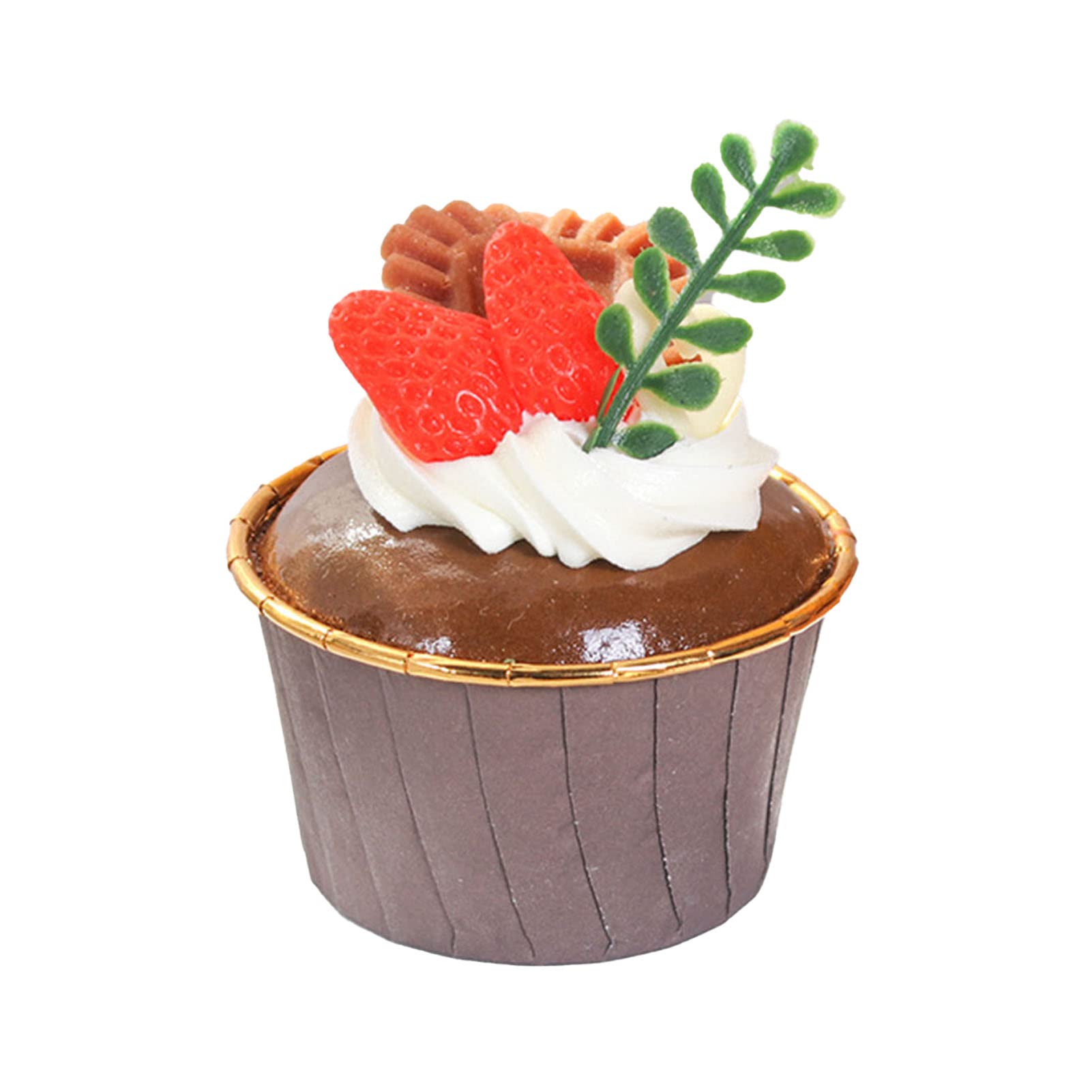 Faux Cupcake, 6 Pcs Fake Pastry, Faux Patisserie, Gateaux Decoratif, Modèle De Pain De Simulation, Accessoires De Photographie, Pour L'affichage, Modèle De Desserts De Cuisine à Domicil
