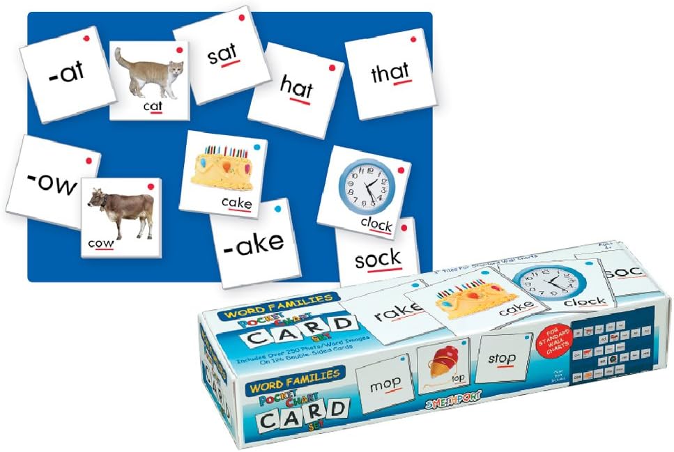 Lauri Pocket Chart Cards - Word Families