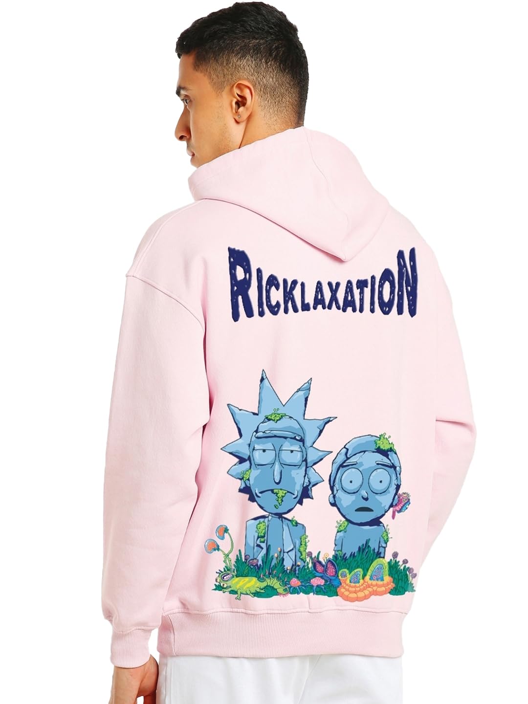 bewakoof Fleece Men's Hooded Sweatshirt-picture-42