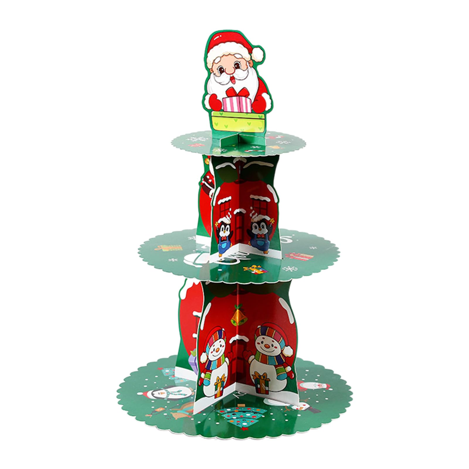 Elnwnnkc Gift Cake Stand Decorative Halloween Cake And Pastries Stand Removable Dessert Holder With Haunting Pattern For Halloween Event Festival Baking Accessories