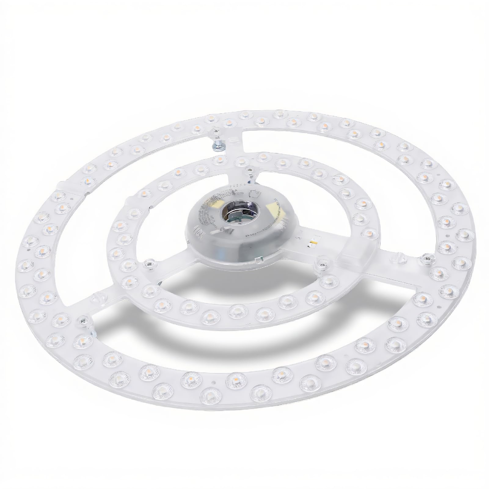 VELATEMOR 13.2 Inch Ceiling Fan LED Light Replacement, 3 Color LED Flush Mount Ceiling Light, Eye Friendly, Morden Ceiling Fan Light Panel Retrofit Light Board — image 1