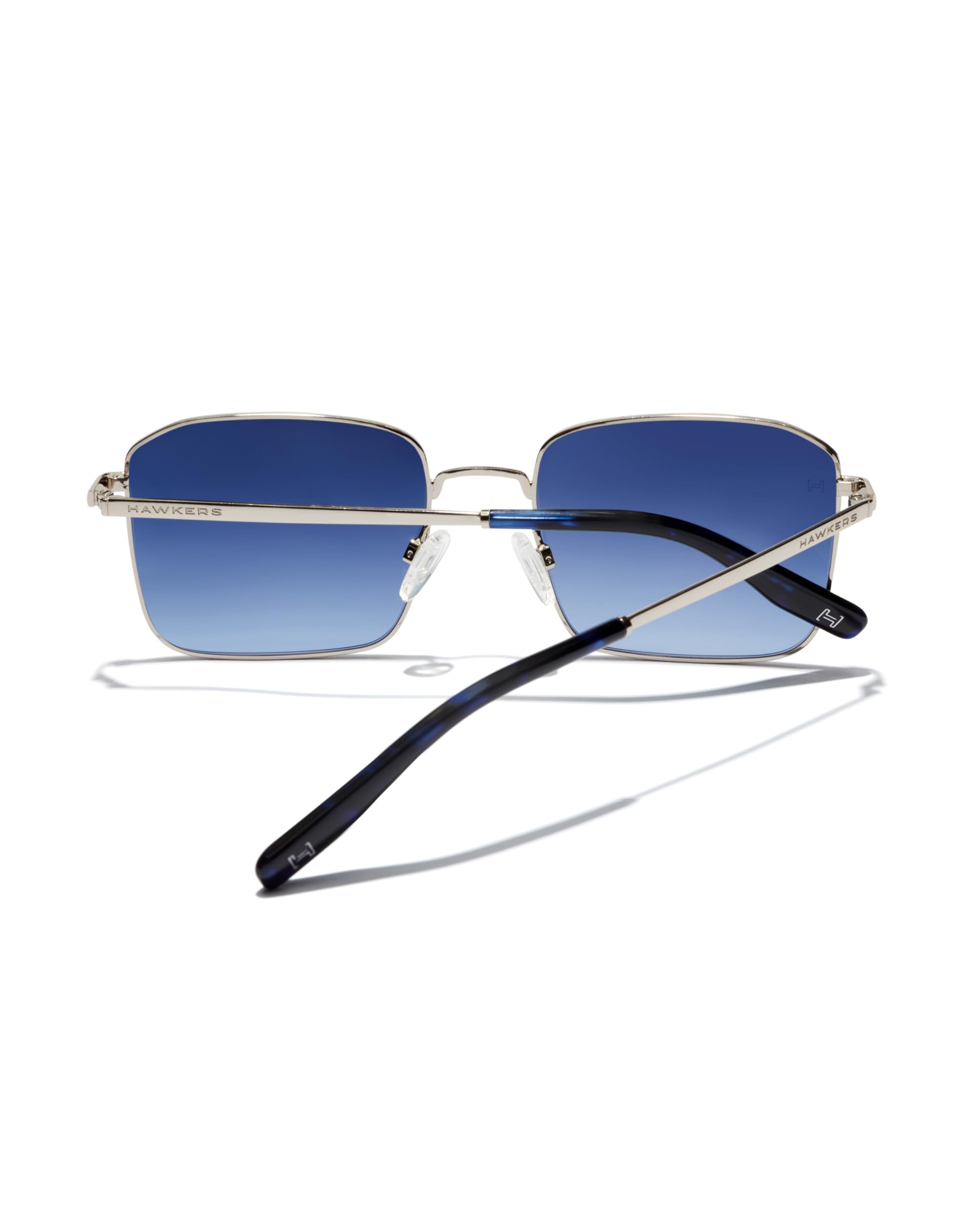 HAWKERS Sunglasses IRIS for men and women, Silver Blue Denim - Image 4