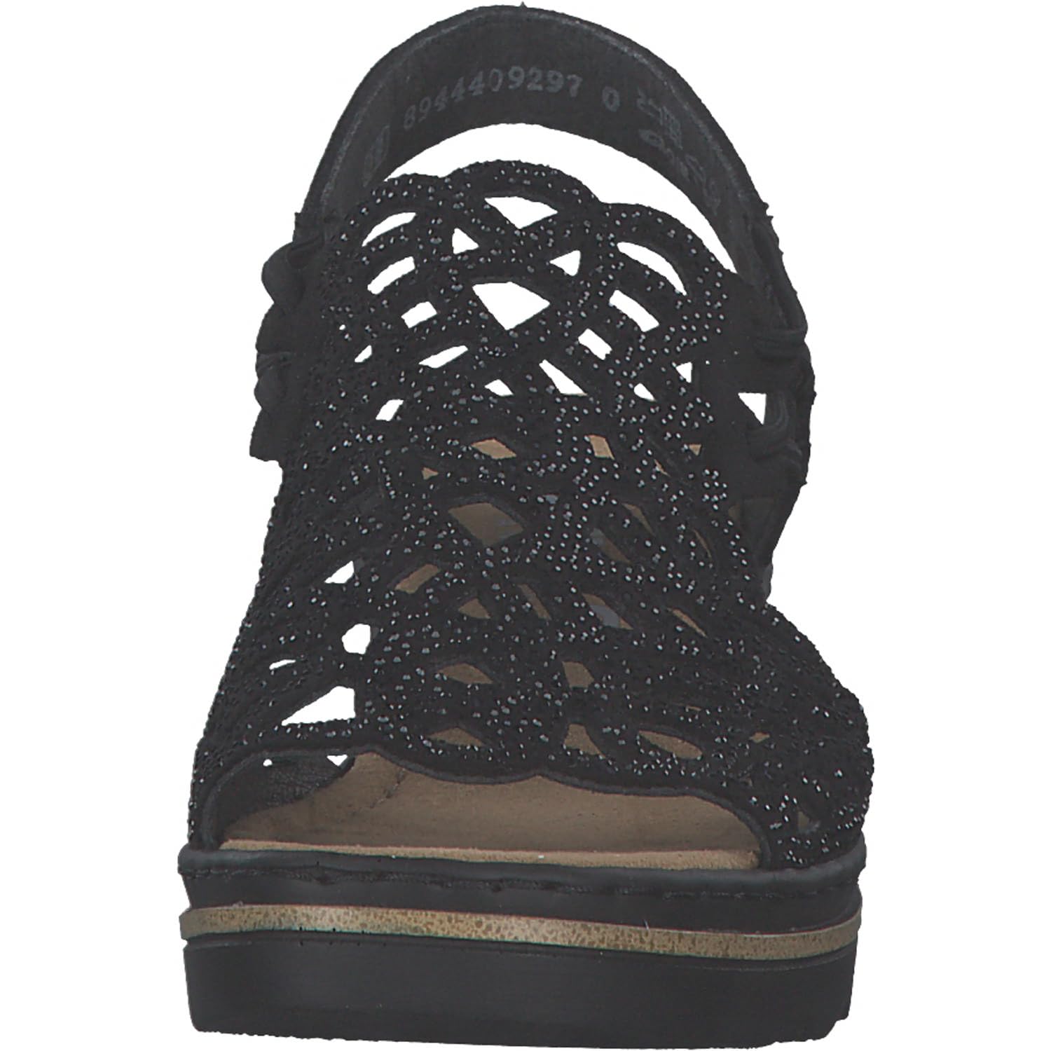 Rieker 67465 Sandales compensées Femme
