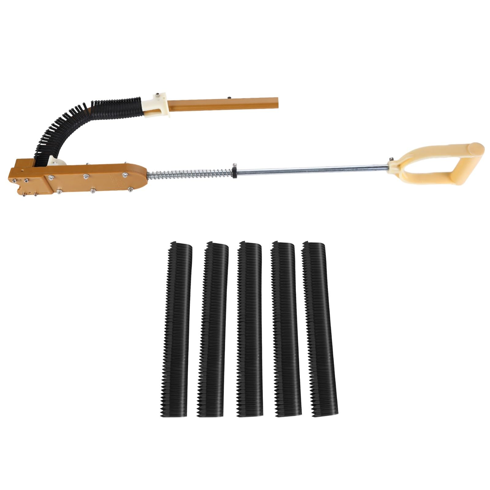 UEDET PEX Stapler with 1320 Pcs Foamboard Staples, Stand Up Foamboard Stapler PEX Staple Gun for Wood and Foam Board, 1-1/2″ Staples for 1″ & 2″