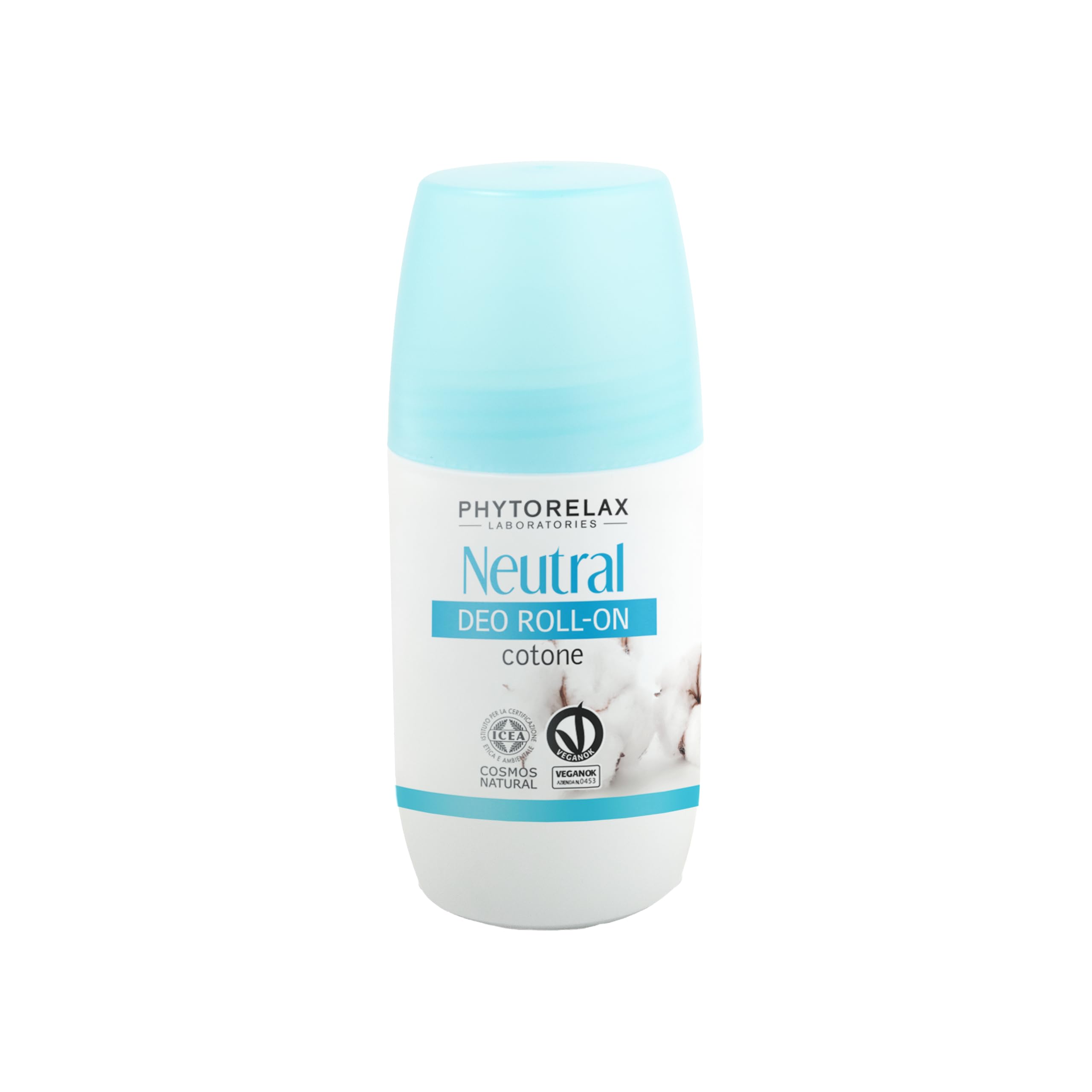 PHYTORELAX 87575 Natural Desodorante Roll-on Sin Alcohol 50ml for Adults, Ideal for Everyday use, 50ml, Natural