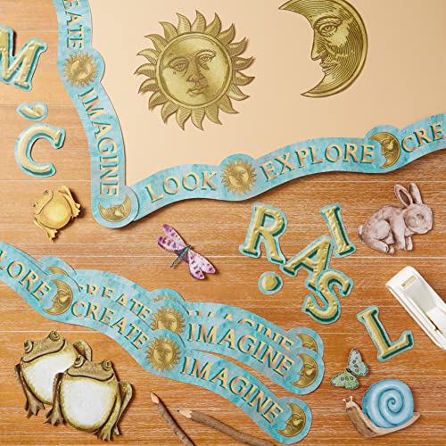 Eureka Curiosity Garden Letter, Number, Punctuation Mark, and Symbol Classroom Decorations for Teachers, 3.8" H, 178 Pieces - image 7