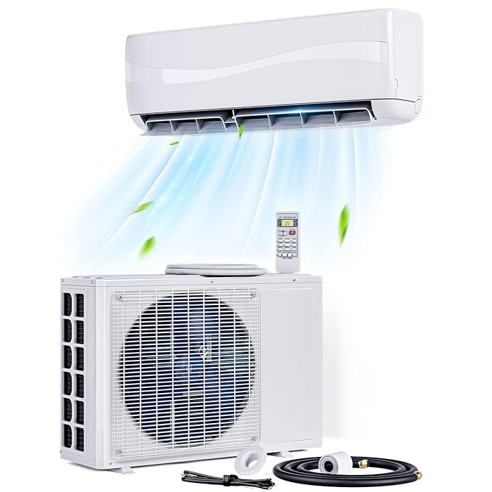 Buy SIMOE Split Ductless Air Conditioner and Heater, 12000Btu/H Mini
