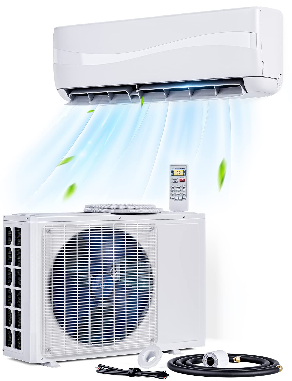 Buy SIMOE Split Ductless Air Conditioner and Heater, 12000Btu/H Mini