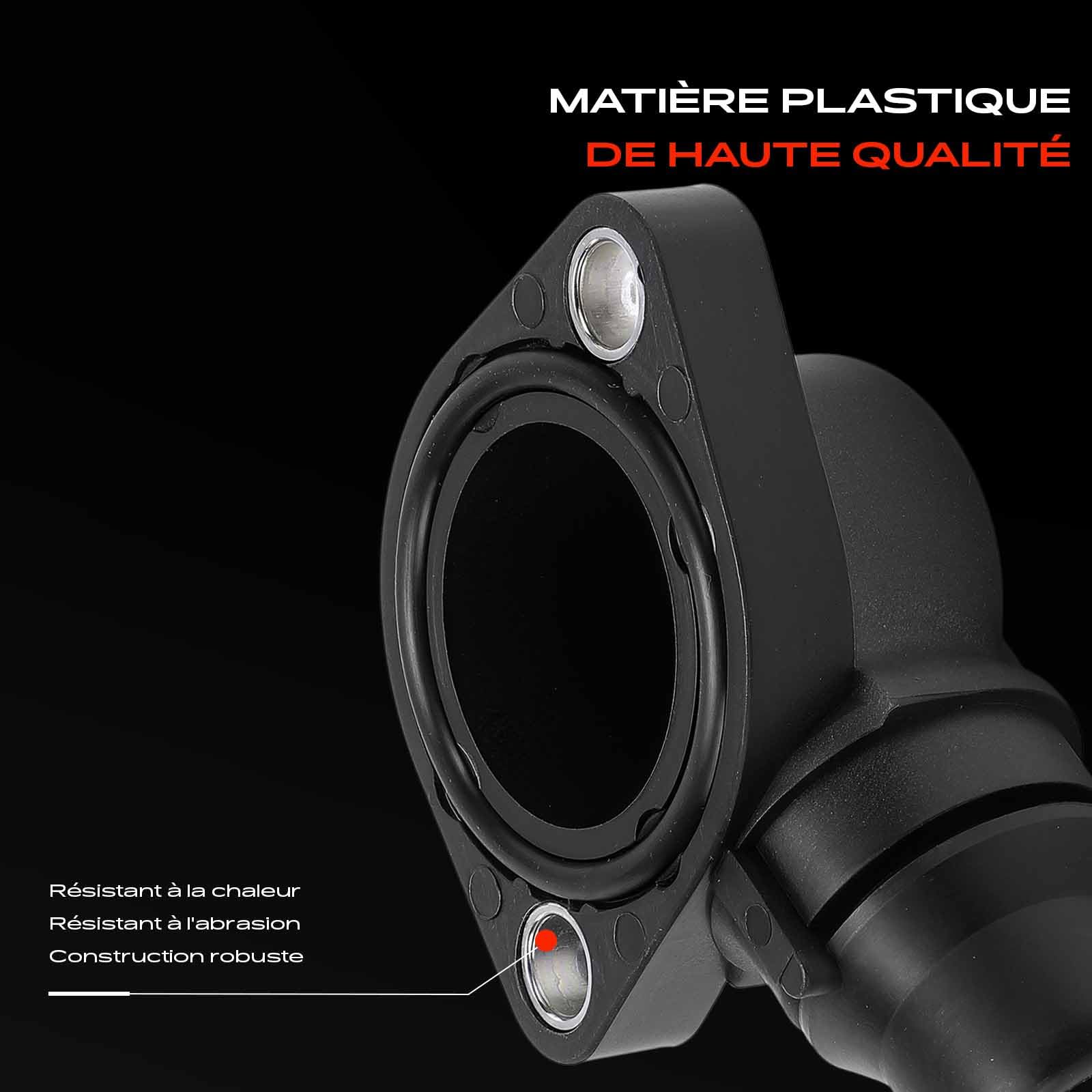 Frankberg Bride de refroidissement du collecteur de chauffage 038121144A | Compatible avec: P.a.s.s.a.t Variant 3B5, A6 4B2 4B4, S.h.a.r.a.n 7M6 7M8 7M9, P.a.s.s.a.t Variant 3B6, 124 Araignée
