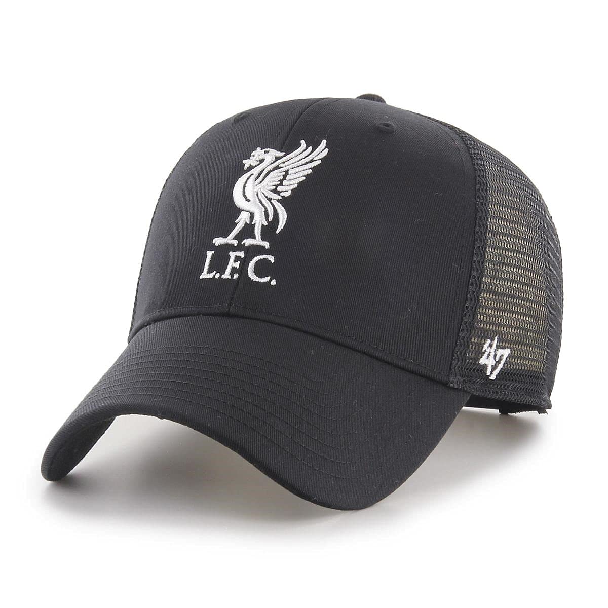 Men's Black 47 Fc Liverpool Adjustable Cap Mvp Branson Epl - One-Size