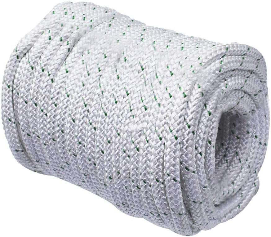 3/7 by 150 Feet Double Braid Polyester Solid Braid High Strength Rope Sling