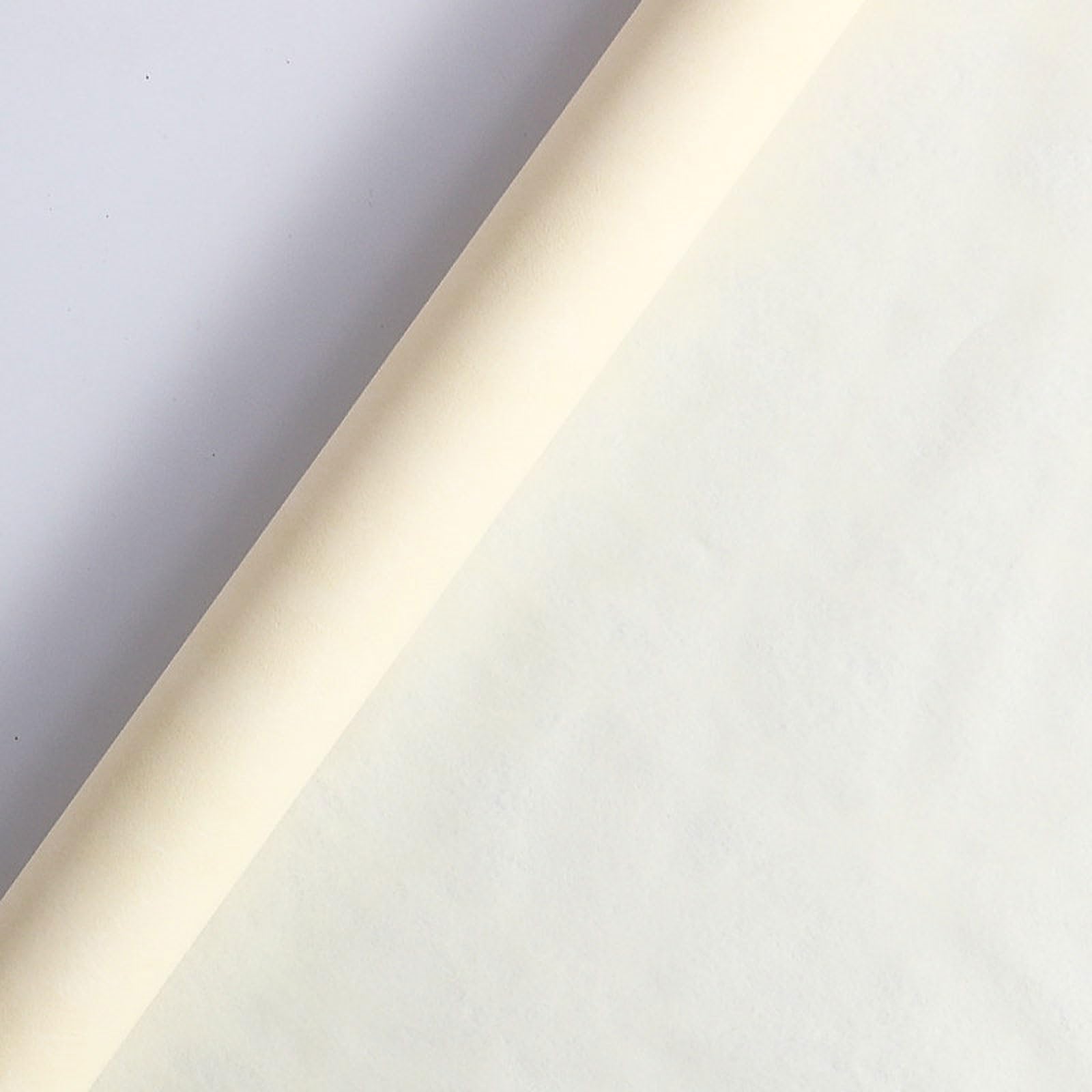 1 rolka papieru do pakowania prezentów z miękkiej bawełny - wodoodporny świeży bukiet rolka pakowania prezentów artykuły dla kwiaciarni na walentynki, urodziny i projekty (kolor: żółty)