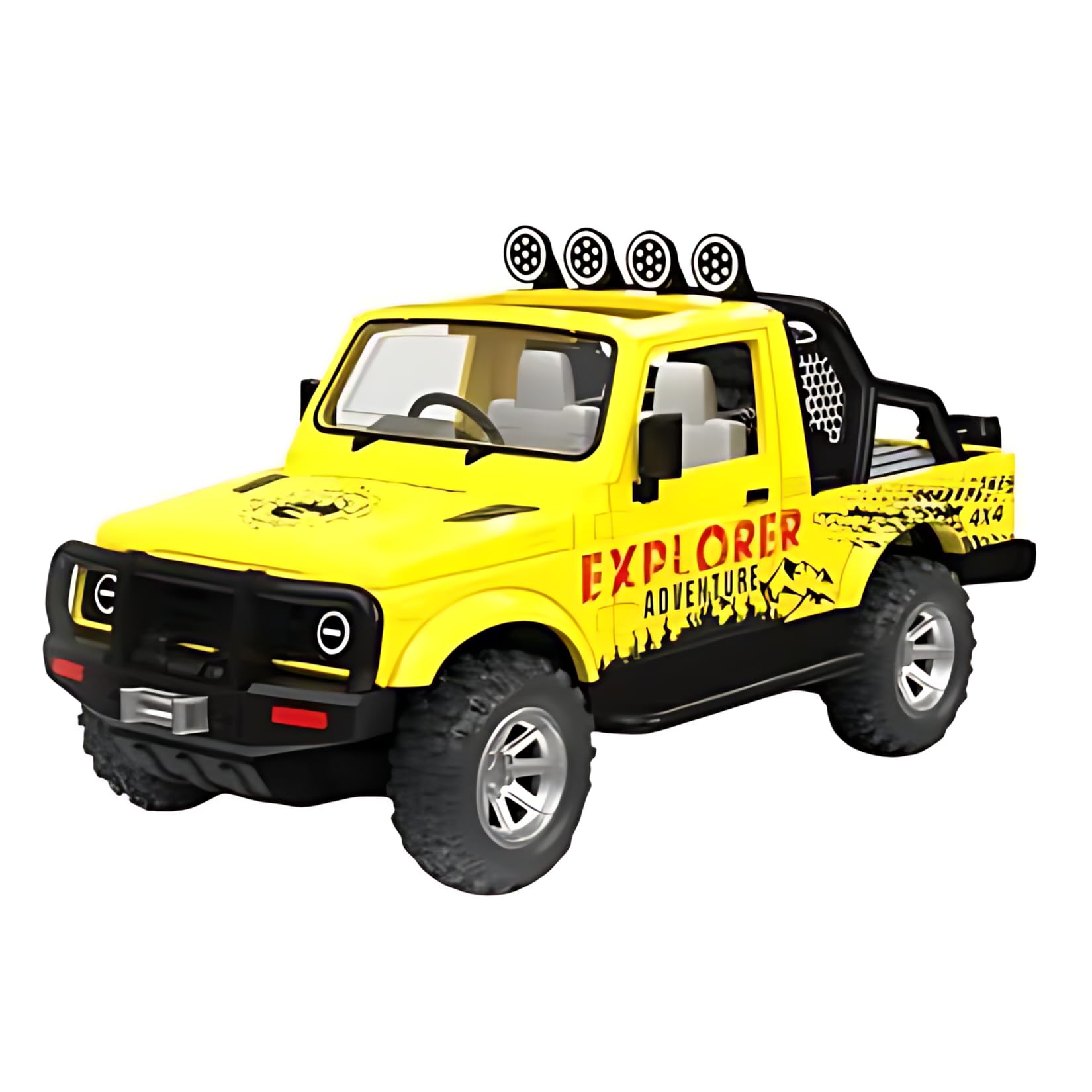 WooZee.. Explorer Adventure Yellow Jeep Kids Toy with Pull-Back Action and Realistic Design (B0D3HVMJ7F) Amazon Price History, Amazon Price Tracker