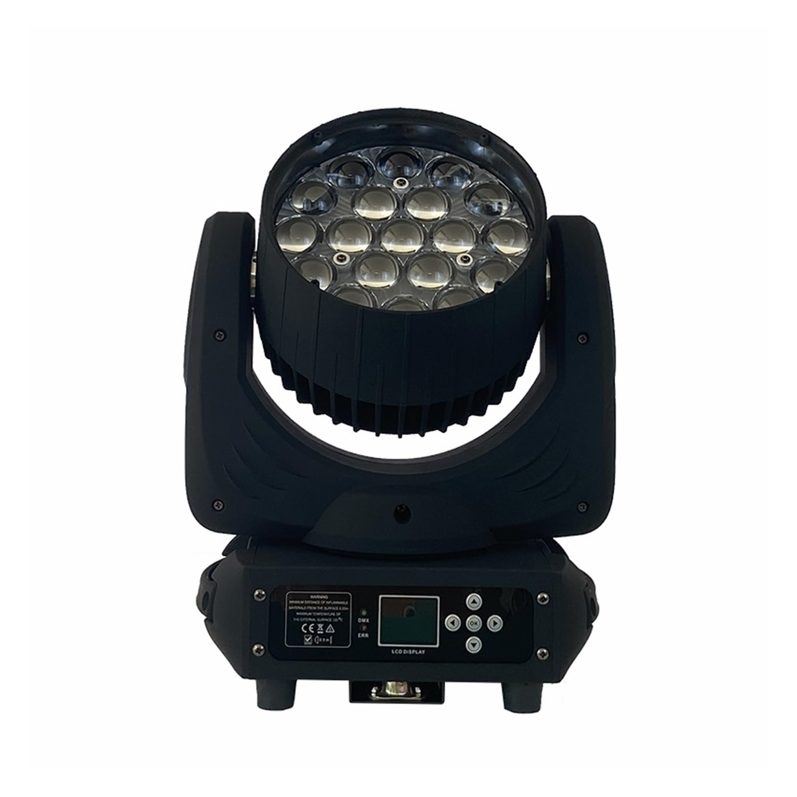 Światła Sceniczne, 19x15W RGBW 4 w 1 Ring Control LED Potrząsająca głową Zoom Dyeing Show Bar Stage Disco DJ Light