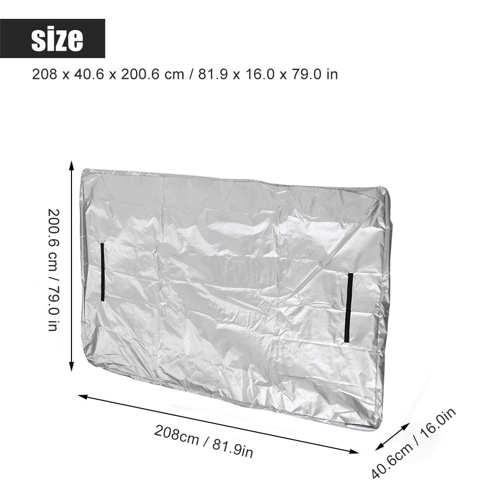 Coprimaterasso Restokki, Borsa per materasso rimovibile in tessuto Oxford impermeabile Coprimaterasso riutilizzabile per interni ed esterni (208 * 40.6 * 200.6cm)