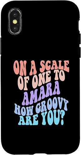 Miniatura 4 de iPhone 1212 Pro AMARA Cute Retro Girls Groovy AMARA Personalized Name Case
