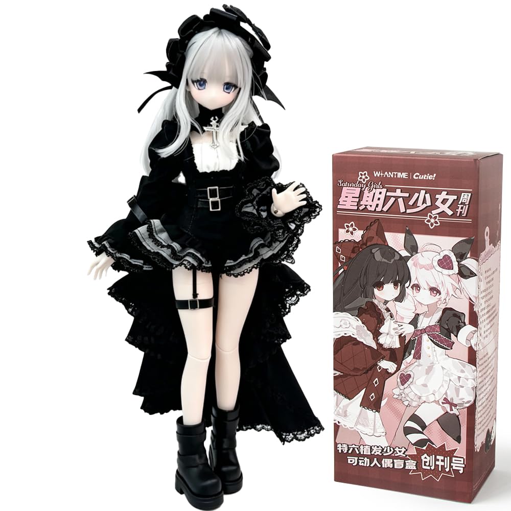 Amazon | 小型1/6 BJDドール ブラインドボックス アクションフィギュア